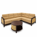 Corner Sofa Set with Matching Coffee Table