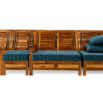Wooden Corner Sofa