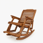 Rocking Chair with Footrest