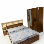 Wooden bed set