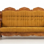 THANDAVAM 3+1+1 Teak Wood Sofa Set