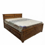 Wooden bed