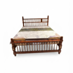 WoodenSpindle bed frame