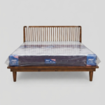 Wooden bed frame